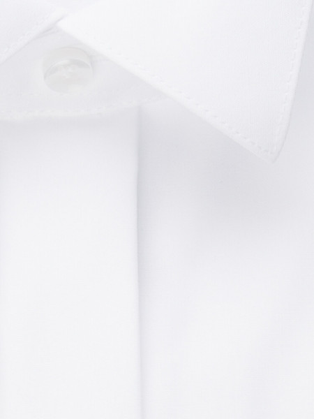 SEIDENSTICKER Slim Fit Skjorte Hvid Kläppchen Popeline - Visning 3