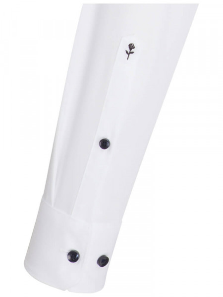 SEIDENSTICKER Regular Fit Skjorte Hvid Business Kent Popeline - Visning 1