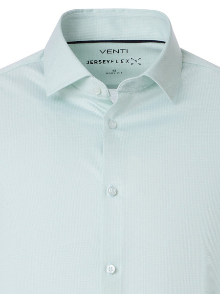 VENTI Slim Fit Skjorte Grøn Kent Jersey - Visning 1