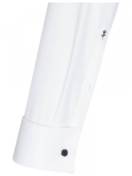 SEIDENSTICKER Slim Fit Skjorte Hvid Business Kent Popeline - Visning 1