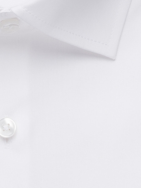 SEIDENSTICKER Slim Fit Skjorte Hvid Business Kent Popeline - Visning 3