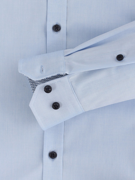 VENTI Slim Fit Skjorte Lyseblå Kent Easy Care  - Visning 2