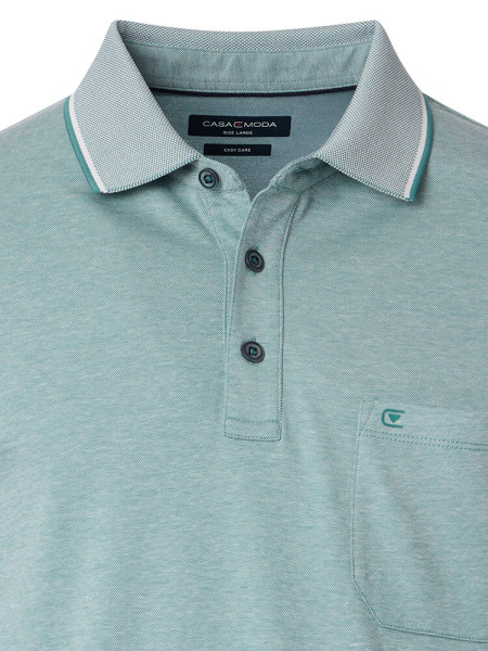 CASAMODA Polo Grøn Extrafeine Qualität - Visning 1
