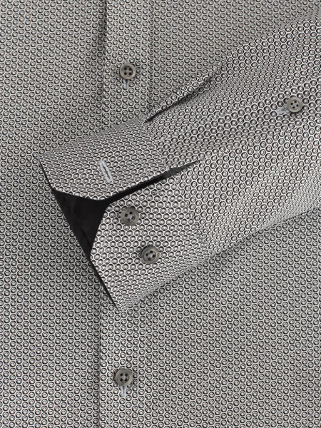 VENTI Slim Fit Skjorte Sort Kent Easy Care  - Visning 2