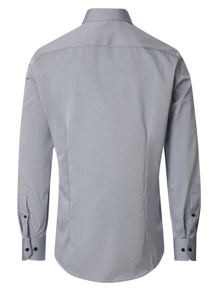 VENTI Regular Fit Skjorte Antracit Kent Popeline