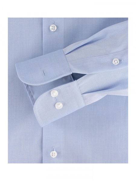CASAMODA Comfort Fit Skjorte Lyseblå Kent Popeline - Visning 2