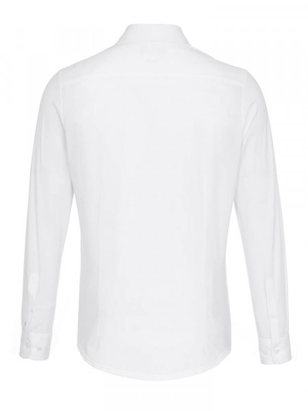 PURE Extra Slim Fit Skjorte Hvid Haifisch Jersey