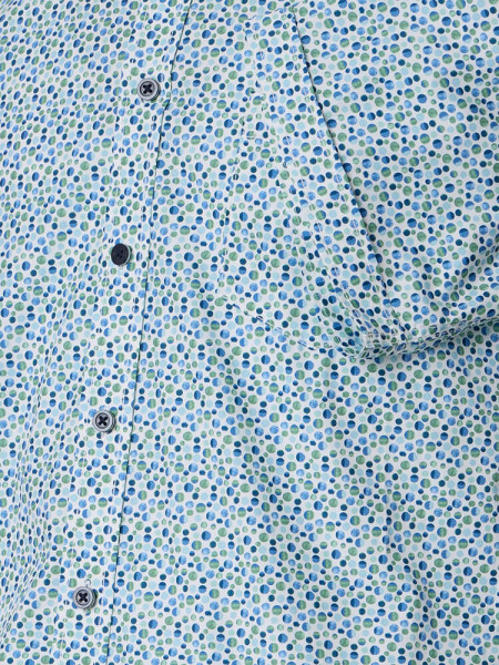 CASAMODA Comfort Fit Skjorte Grøn Button-Down Easy Care  - Visning 2