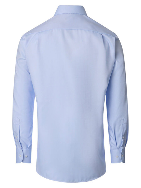 VENTI Comfort Fit Skjorte Lyseblå Button-Down Fein Oxford