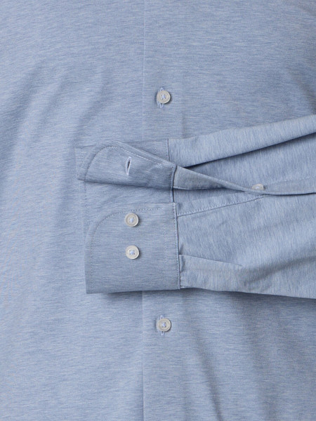 VENTI Comfort Fit Skjorte Lyseblå Kent Jersey - Visning 2