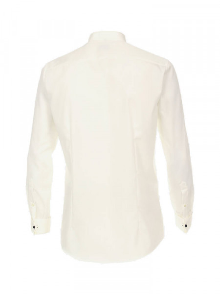 VENTI Regular Fit Skjorte Lys beige Kläppchen Popeline