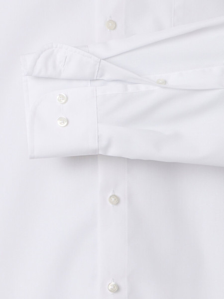 VENTI Comfort Fit Skjorte Hvid Kent Popeline - Visning 2