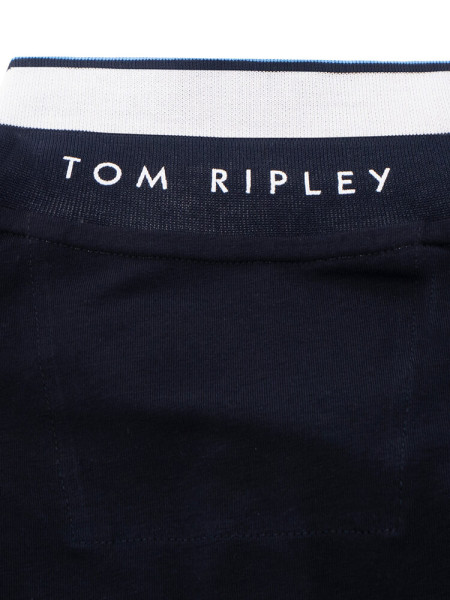 TOM RIPLEY Polo Marine Extrafeine Qualität - Visning 1