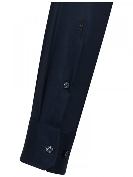 SEIDENSTICKER Regular Fit Skjorte Marine Business Kent Popeline - Visning 1