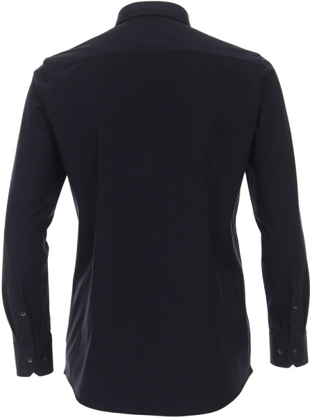 VENTI Regular Fit Skjorte Marine Kent Jersey