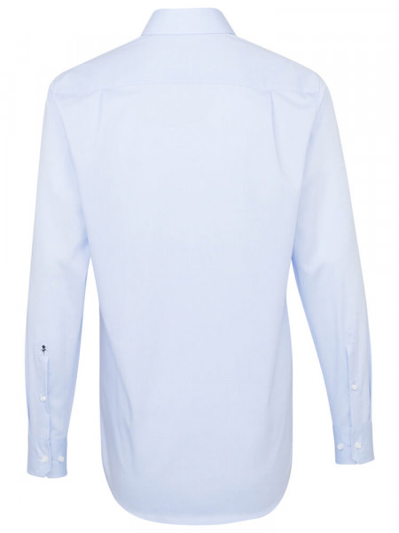 SEIDENSTICKER Regular Fit Skjorte Lyseblå Business Kent Chambray