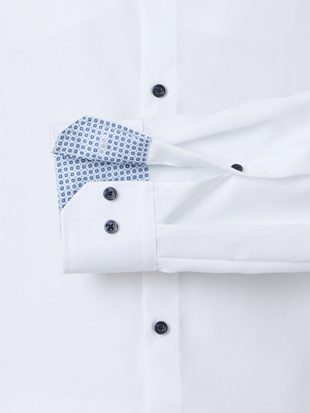 VENTI Regular Fit Skjorte Hvid Kent Popeline - Visning 2