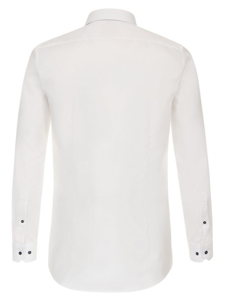 VENTI Slim Fit Skjorte Hvid Kent Easy Care