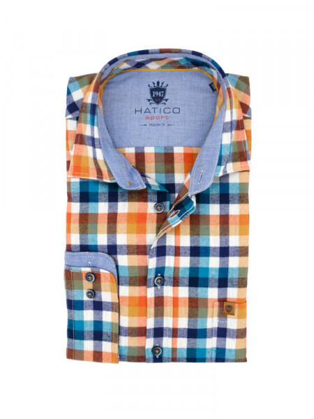HATICO Regular Fit casual skjorte