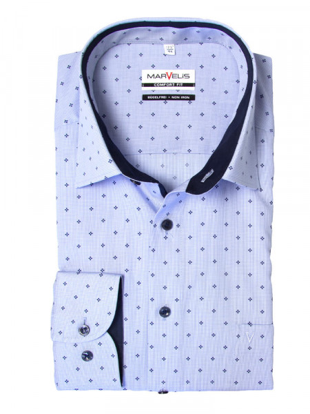 MARVELIS Comfort Fit business skjorte