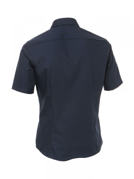 VENTI Regular Fit Skjorte Marine Kent Popeline