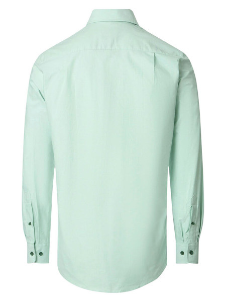 REDMOND Comfort Fit Skjorte Marine Button-Down Fein Oxford