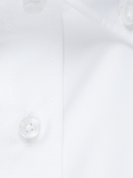 SEIDENSTICKER Regular Fit Skjorte Hvid Button-Down Popeline - Visning 3