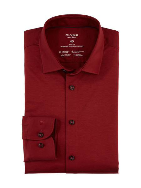 OLYMP Level Five 24/Seven body fit jersey skjorte