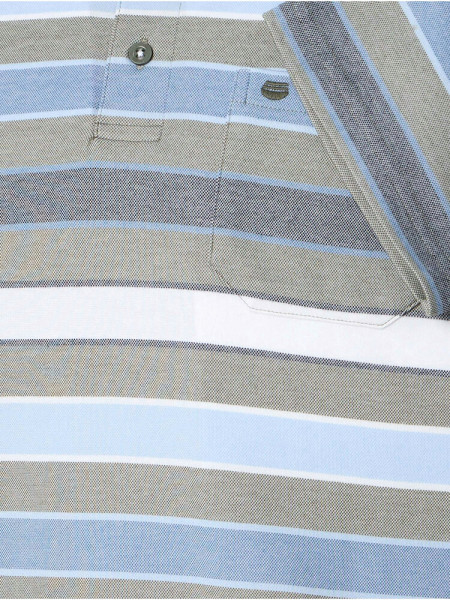 REDMOND Polo Grå Natté - Visning 2