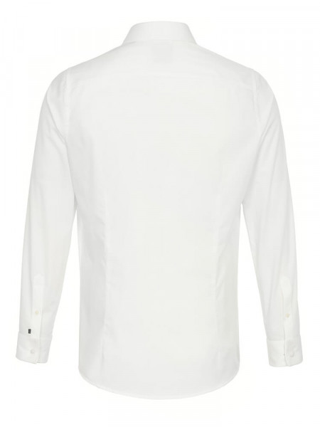 PURE Regular Fit Skjorte Lys beige Haifisch Popeline