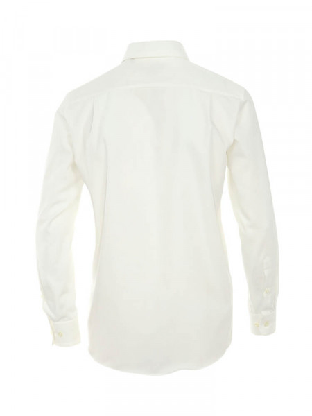 CASAMODA Comfort Fit Skjorte Lys beige Kent Popeline