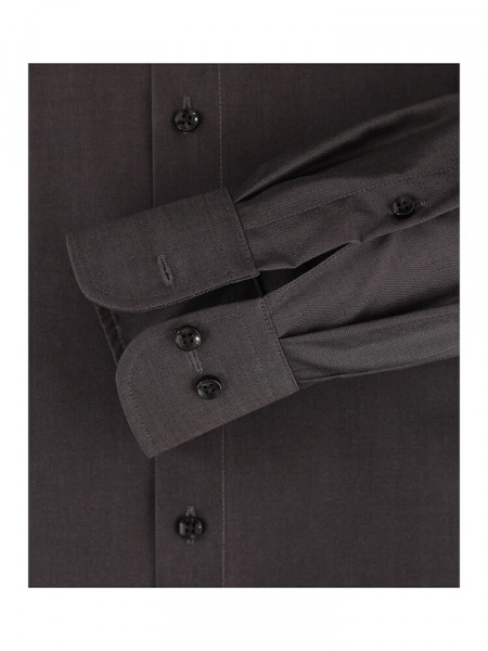 CASAMODA Comfort Fit Skjorte Antracit Kent Popeline - Visning 2