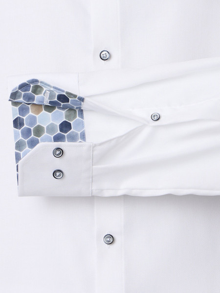 VENTI Regular Fit Skjorte Hvid Kent Popeline - Visning 2