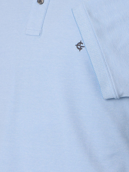 CASAMODA Polo Lyseblå Extrafeine Qualität - Visning 2