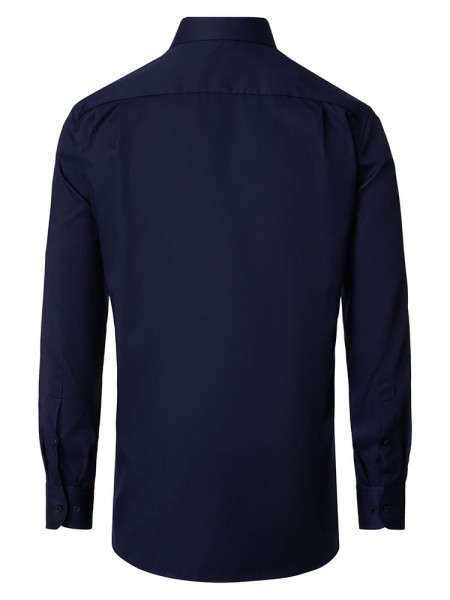 VENTI Comfort Fit Skjorte Mørkeblå Kent Twill