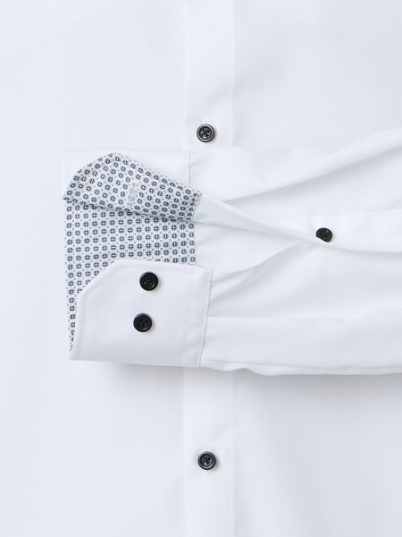 VENTI Regular Fit Skjorte Hvid Kent Popeline - Visning 2