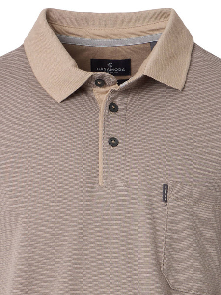 CASAMODA Polo Lys beige Piqué - Visning 1