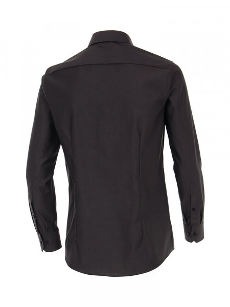 VENTI Regular Fit Skjorte Antracit Kent Popeline