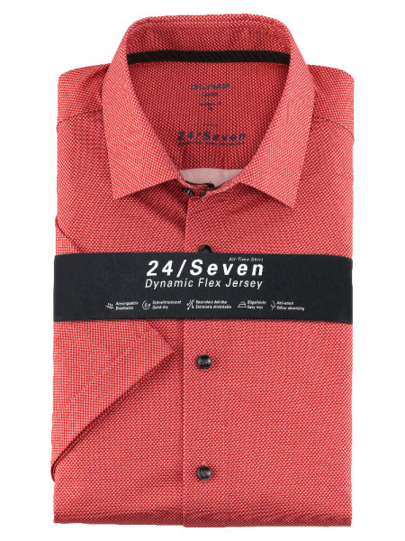 OLYMP Luxor modern fit jersey skjorte
