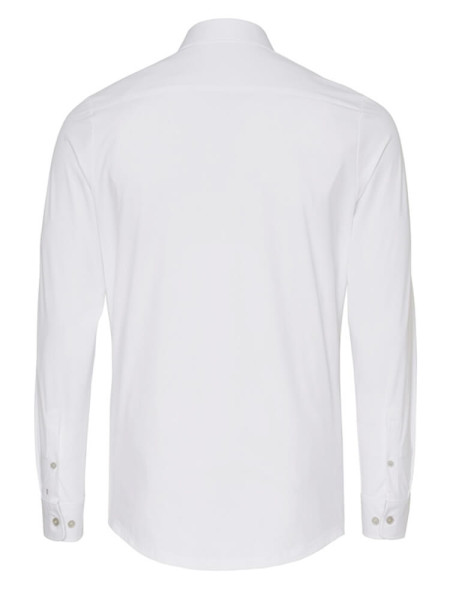 PURE Extra Slim Fit Skjorte Hvid Haifisch Jersey