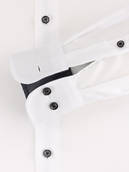 CASAMODA Regular Fit Skjorte Hvid Kent Easy Care  - Visning 2