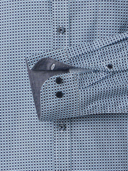 CASAMODA Regular Fit Skjorte Lyseblå Kent Easy Care  - Visning 2