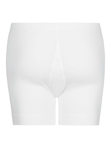 HUBER Regular Fit Hvid Doppelrippenstich - Visning 2