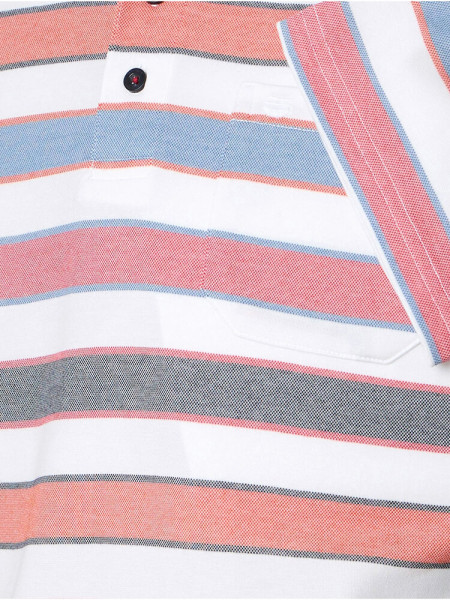 REDMOND Polo Rød Natté - Visning 2