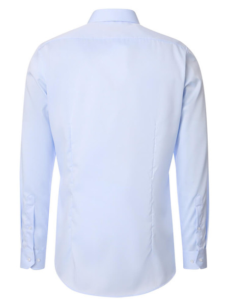 VENTI Slim Fit Skjorte Lyseblå Kent Popeline