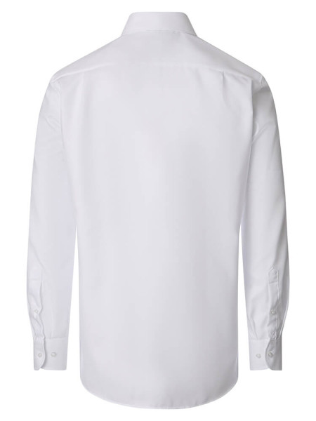 VENTI Comfort Fit Skjorte Hvid Button-Down Fein Oxford