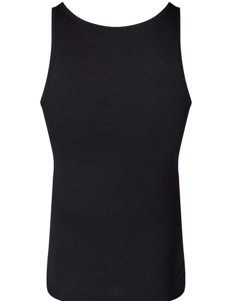 SKINY Regular Fit Sort Feinripp - Visning 2