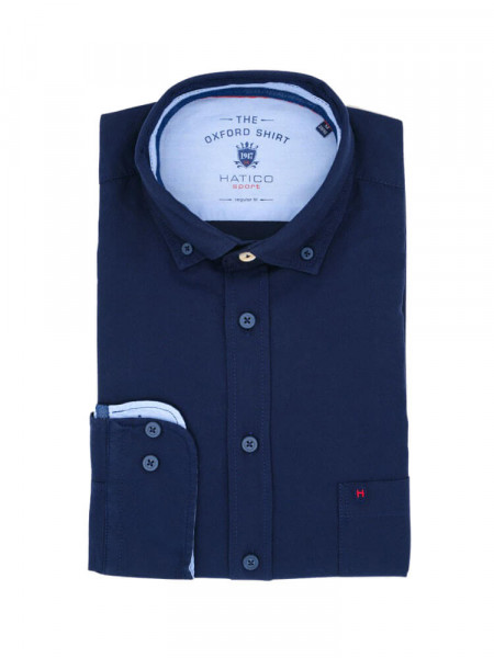 HATICO Regular Fit casual skjorte