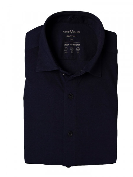 MARVELIS Body Fit jersey skjorte