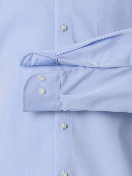 VENTI Comfort Fit Skjorte Lyseblå Kent Popeline - Visning 2